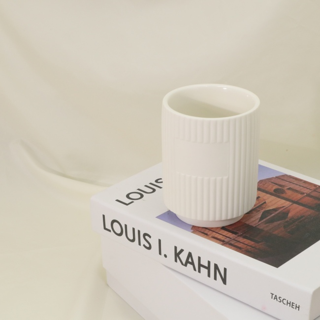 C&H Aroma Set Custom Label 300g Capacity Ceramic Candle Jar and Reed Diffuser Jar Set Home Deco