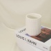 C&H Aroma Set Custom Label 300g Capacity Ceramic Candle Jar and Reed Diffuser Jar Set Home Deco