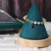 C&H Beast Gift Crystal Beaded Bracelet Customized Moon Star Charm Jade Crystal Beads Bracelets