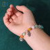 C&H Beast Gift Crystal Beaded Bracelet Customized Moon Star Charm Jade Crystal Beads Bracelets