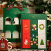 CHHC 2024 Luxury Christmas Calendar Gift Box with 24 Storage Drawers Countdown to Christmas Hot Gift Decoration Advent Calendar