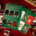 CHHC 2024 Luxury Christmas Calendar Gift Box with 24 Storage Drawers Countdown to Christmas Hot Gift Decoration Advent Calendar
