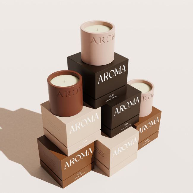 C&H Custom Hotel Collection Cylindrical Matte Ceramic Reed Diffuser Bottle Lid Alcohol Free Eco-Friendly Candle Customized Gift
