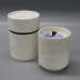 C&H Customized Logo Ceramic Soy Wax Candle Jar Crystal Flower Scented Wax Candle Home Deco