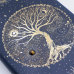 C&H Customized Leather Journal Embossed Crystal Life Tree Notebook for Best Gift