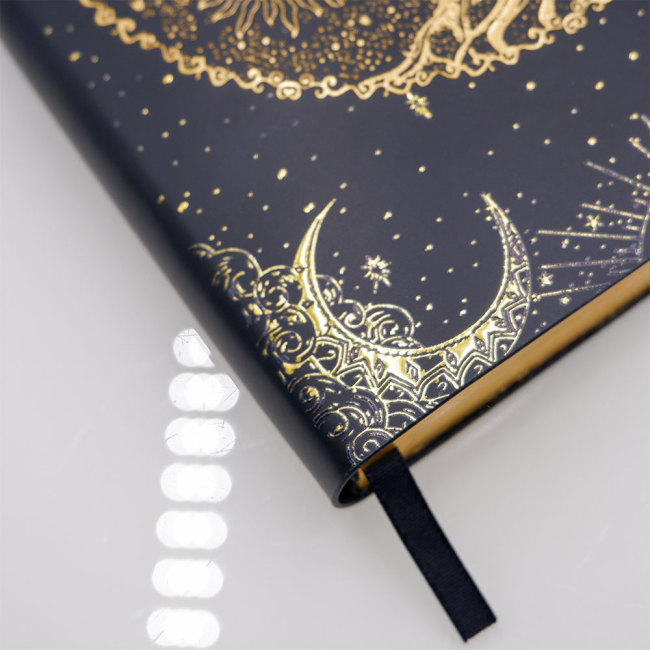 C&H Customized Leather Journal Embossed Crystal Life Tree Notebook for Best Gift