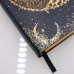 C&H Customized Leather Journal Embossed Crystal Life Tree Notebook for Best Gift