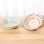 Custom Printed Colorful 9" Ceramic Stoneware Dinnerware Bowl for Sale