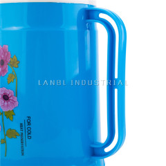 Customized 1.5L Hot Sale PlasticPP Drinking Water Jug Bottle With 4 Cups