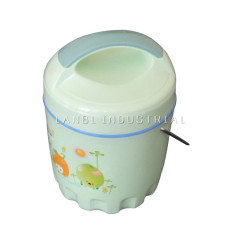 Plastic PP  Insulated Thermos Jar Food Container  Bento Tiffin Lunch Box