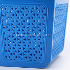 Customized Food Fruit Carrying PP Plastic Basket Storage With Handle