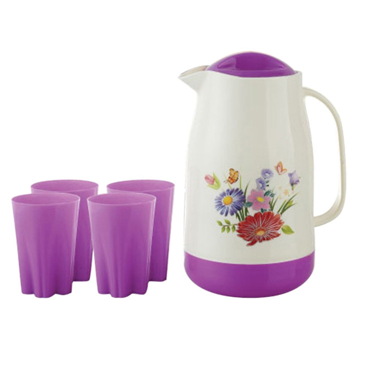 15L-Insulated-Hot-and-Cold-Plastic-Water-Jug-Set-with-4-Cups-LBJ1023