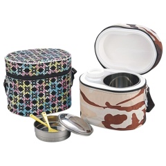 Portable Stainless Steel Thermos Insulated Lunch Box Food Container