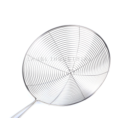 201 Stainless Steel Food Oil Colander 20# Wire Skimmer with Handle