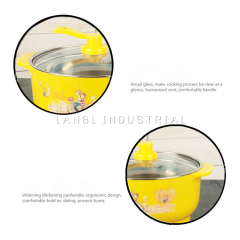20CM High Quality Cute Kitchen Appliance Electric Caldron/Skillets with Steamer