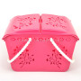 Hot Sale Cheap Food and Vegetable Fruit Plastic PP Basket With Handle