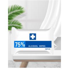 75% Alcohol Anti Virus Antibacterial Medical Sneaker Water Wet Wipes