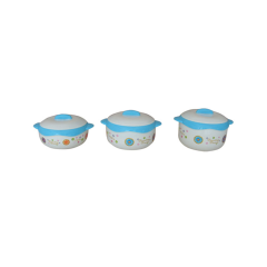 Customized 3Pcs/Set Insulation Stainless Steel Lunch Bowl Food Container