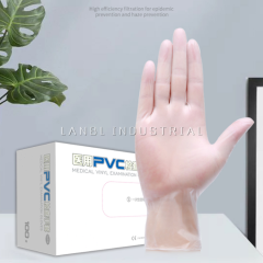 S M L Disposable Food Grade Powder Free PVC Vinyl Hand Gloves