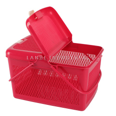 Customized Plastic PP Clothing Basket Plastic Storage House Hold in Stock