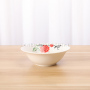 Cheap 7" Decal Ceramic Dinnerware Porcelain White Soup Bowl