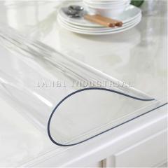 Clear PVC Table Cover Transparent Plastic Thick Vinyl Table Cloths