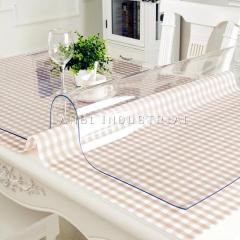 Clear PVC Table Cover Transparent Plastic Thick Vinyl Table Cloths
