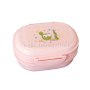 Plastic PP Cute Lunch Box Food Container Bento Tiffin Lunch Box for Kids