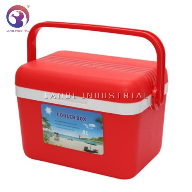 8L Portable  Ice Chest Cooler Box with Handle