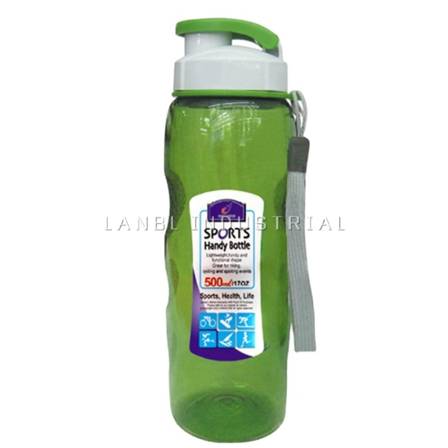 550ML Eco-friendly Plastic Sport Water Drinking Bottle Plastic Bottle