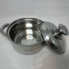 American Style 5 Pcs Stainless Steel Hot Pot Casserole Set with Factory Price