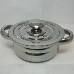 American Style 5 Pcs Stainless Steel Hot Pot Casserole Set with Factory Price