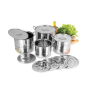 China Wholesale 410 Stainless Steel with Tap Industrial Stream Stock Pot