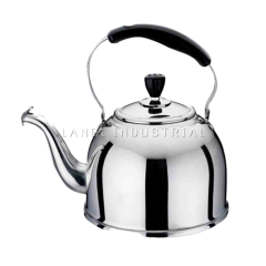 Colorful Water Boiling Teapot Stainless Steel 3L Kettle Whistling with Flower Decal Painting