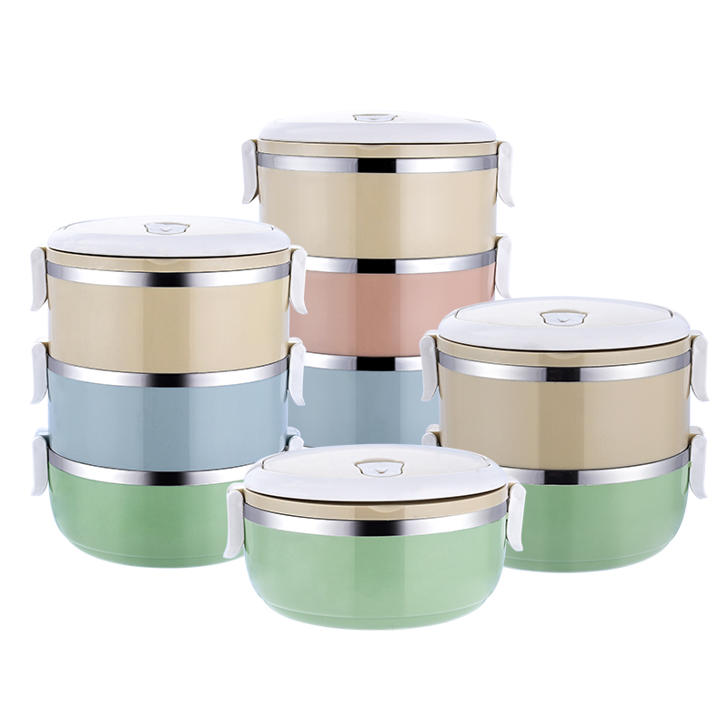 Customized-1-Layer-Thermal-Proof-410-Stainless-Steel-Lunch-Box-Dinnerware-LBFW9924