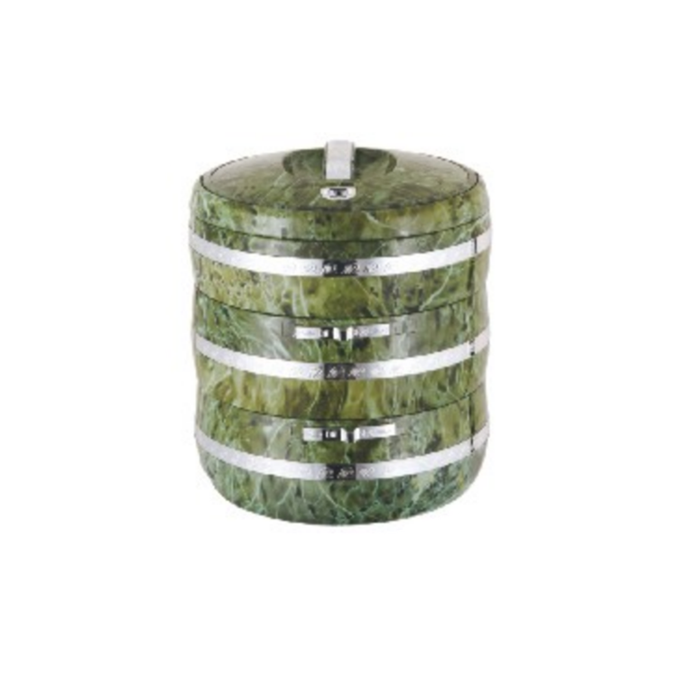 Customized-123-Layers-Insulated-Stainless-Steel-Food-Warmer-Wooden-Marble-Luxury-Lunch-Box-LBFW0022