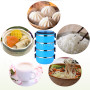 Customized 1/2/3/4 layers Thermal Proof Stainless steel Lunch Box for Adults & Kids