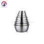 Customized 201ss/410ss Stainless Steel Salad Bowl For Adults and Children