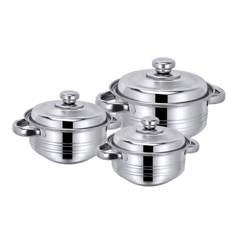 Customized-3-Pcs-Stainless-Steel-Hot-Pot-Casserole-Set-with-Sharp-Bottom-LBSP2241