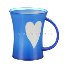 Customized 350ml Plastic Water Cups with Handle for Adults & kids Factory Price