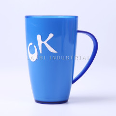 Customized 550ml Plastic Water Cups with Handle for Adults & Kids with Factory Price