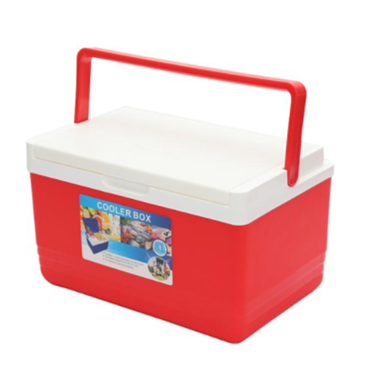 Customized 5L Portable Plastic Ice Cooler Box For Outdoor Picnic