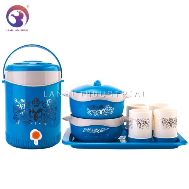 Customized 8 PCS Dinnerware Sets Thermos Lunch Box with Jug Water Set
