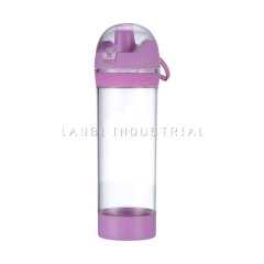 Customized 900ml Plastic Water Bottle Sport Plastic Water Bottle Silicone Anti-skid Cup
