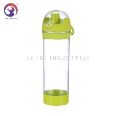 Customized 900ml Plastic Water Bottle Sport Plastic Water Bottle Silicone Anti-skid Cup