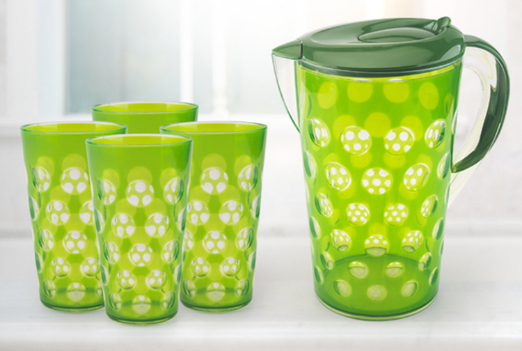 Customized-Insulated-Plastic-Water-Jug-Set-With-4-Cups-High-Quality-LBPJ0003