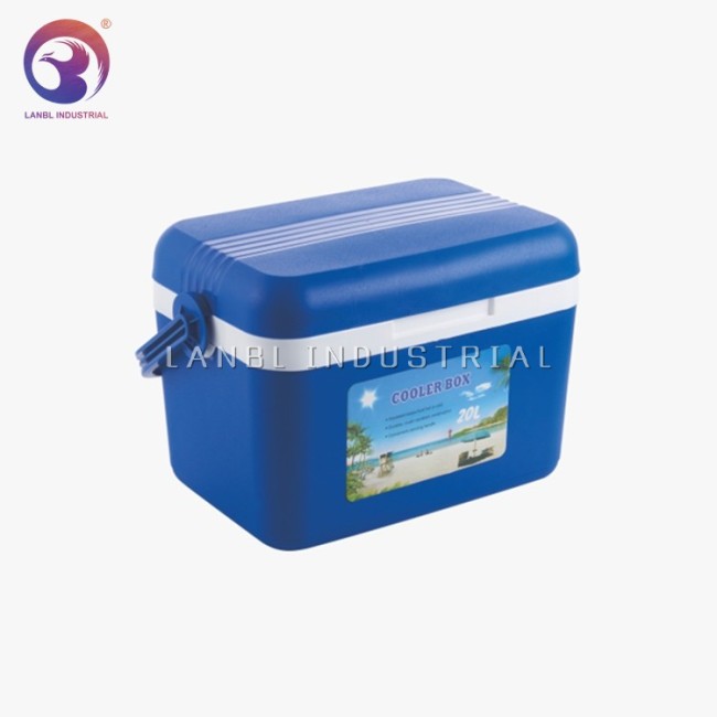 Durable Insulated Thermal Plastic ice Cooler Box 20L Ice Chest For Beverage/Food/Fishing/BBQ