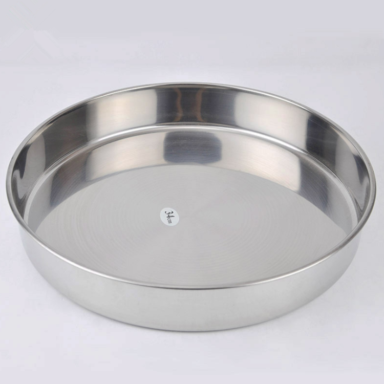 Factory-Direct-Hot-Sale-Stainless-Steel-Round-Cake-Pan-Pizza-Pan-Baking-Tray-LBCP0001
