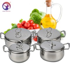 High Quality Cooking Soup Stainless Steel Casseroles Hot Pot Set for Kitchen