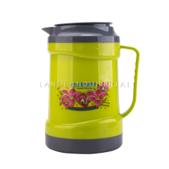 Hot Sale 2.3L Plastic Water Kettle Jug and Cup Set with Plate